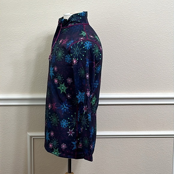 PolarMax 4.0 HEAVYWEIGHT ZIP MOCK - Snowflake Multi - Picture 5 of 11